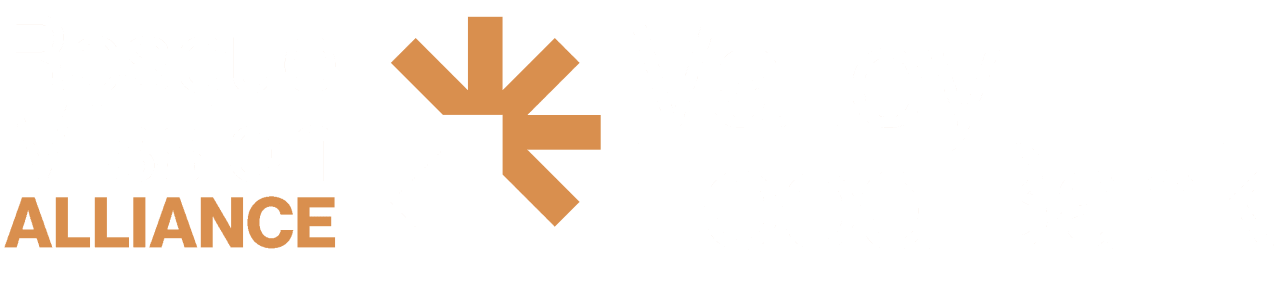 Rescue Mission Alliance Valley Food Bank logo with text and icon.