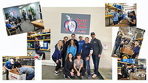 Rescue Mission Alliance Valley Food Bank collage