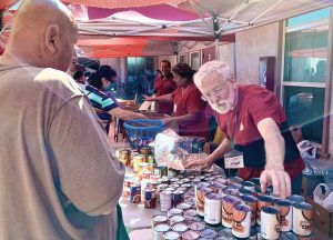 “It is remarkable to see our foodpantry friends find a community here and then give back.”
