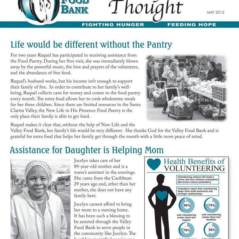 Food for Thought May 2015