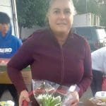 Eva has been a food box recipient at the La Voz Sylmar pantry for a year.